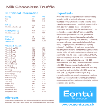 Milk Chocolate Truffle (201kcal - 56g)